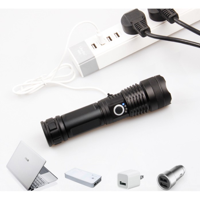Đèn pin siêu sáng xhp50 ánh sáng mạnh-Đèn pin mini tiện ích | BigBuy360 - bigbuy360.vn