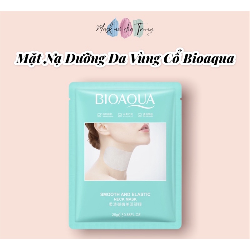 Mặt Nạ Dưỡng Da Vùng Cổ Bioaqua