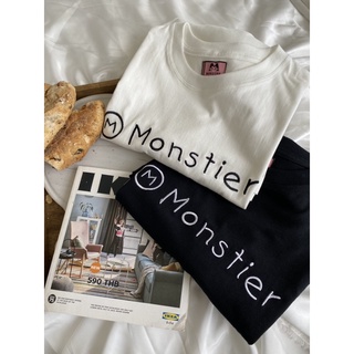 Áo thun Basic Monstier - MOS "Infinity" T-Shirt // Trắng