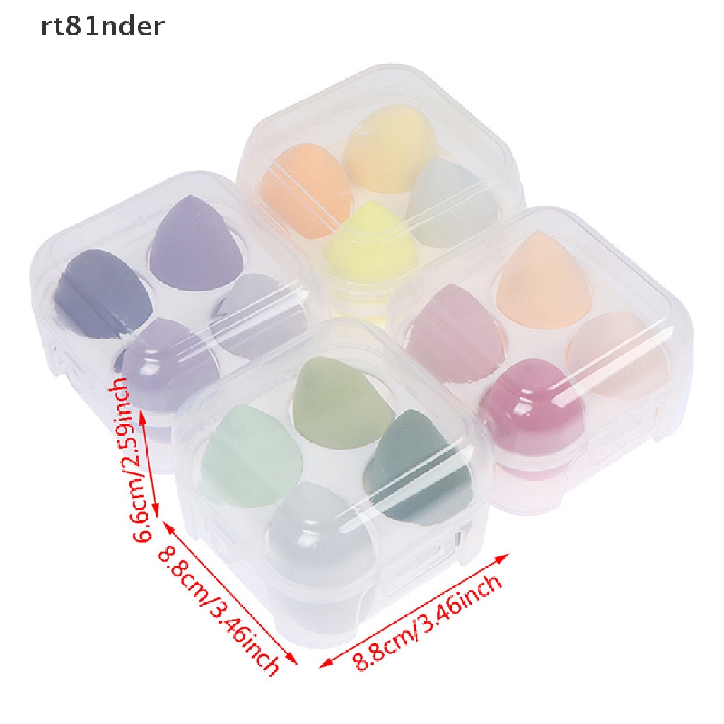 [Hàng mới về] 4 Mút trang điểm dùng tán kem nền