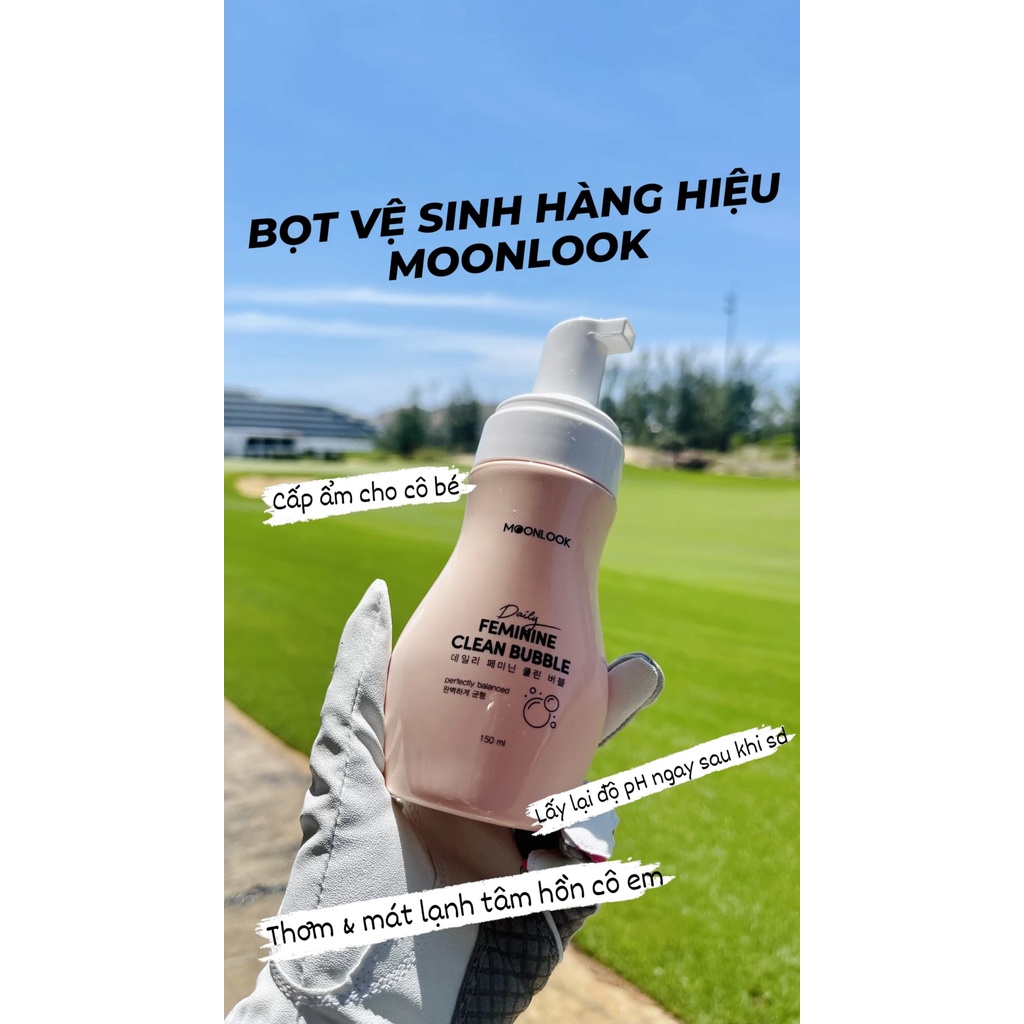 Dung Dịch Vệ Sinh Bọt Tuyết Lưu Hương Nước Hoa - MoonLook