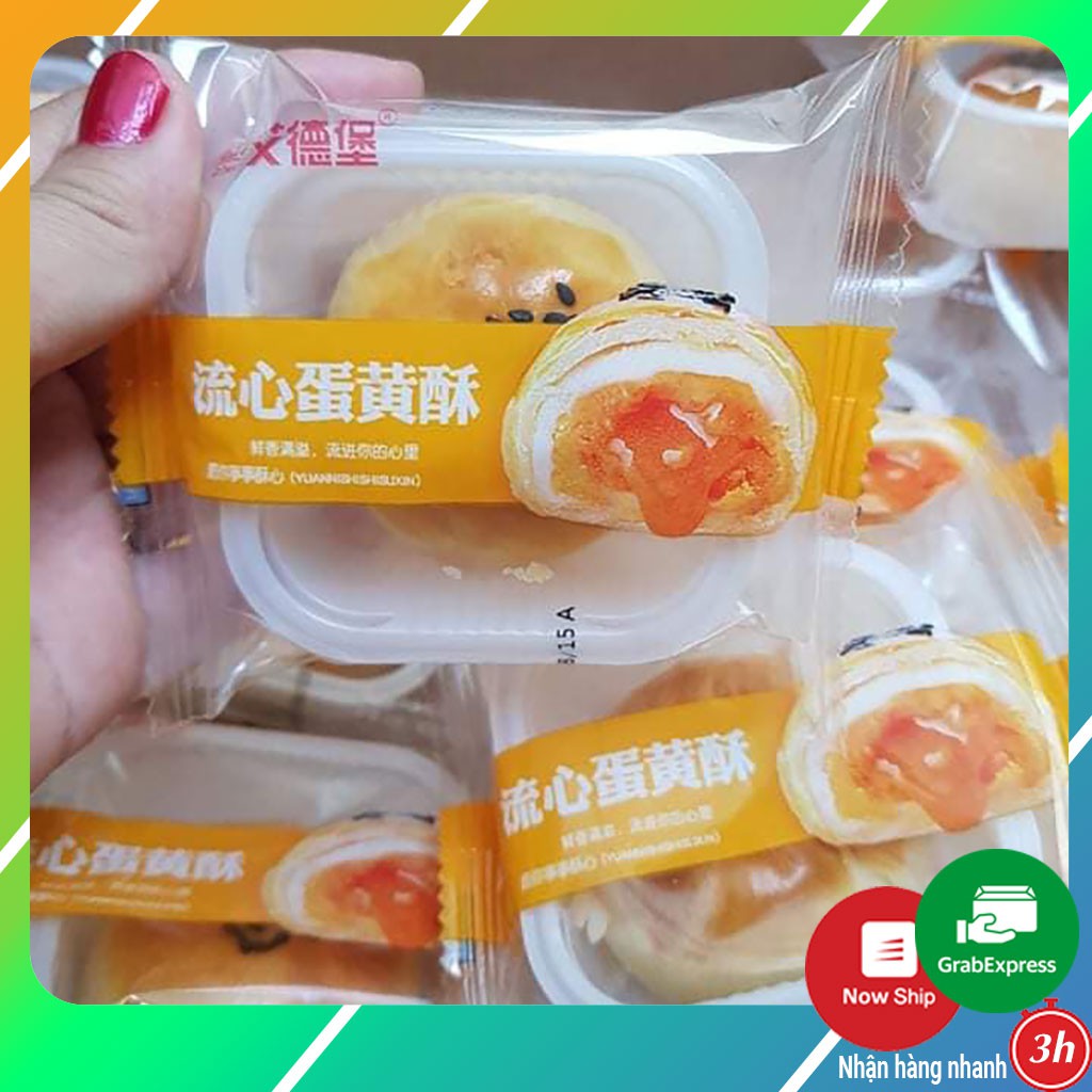 FREESHIP❤️ Bánh Trứng Chảy Ngàn Lớp ❤️Date mới nhất [500 gr] [9 chiếc] Bánh trứng muối tan chảy | BigBuy360 - bigbuy360.vn