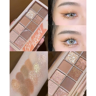 Phấn mắt CLIO Pro Eye Palette - Cozy Brown