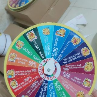 Vòng quay ăn nhậu size 25cm