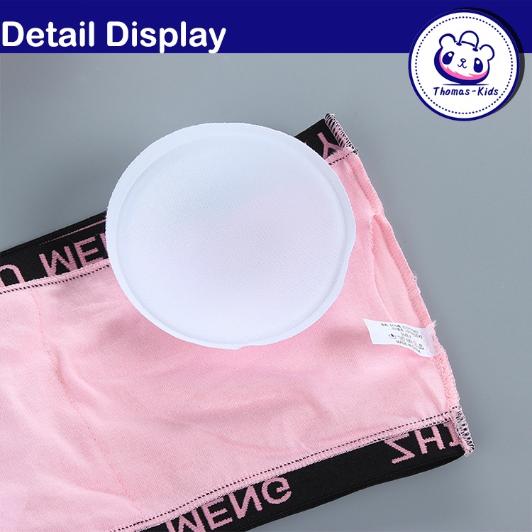 Áo Ngực Không Dây Thoáng Khí Có Thể Tháo Rời Cho Bé Gái 8-16 Tuổi