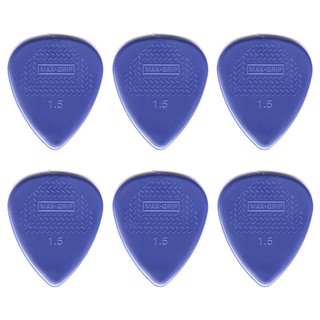 USA Dunlop 6 Nylon MaxGrip 1.5mm - Phím đàn Guitar - Pick - Picks (móng gảy)
