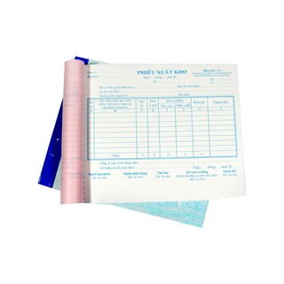 Phiếu xuất kho 13x19 ( 100 tờ )-Combo 2 cuốn