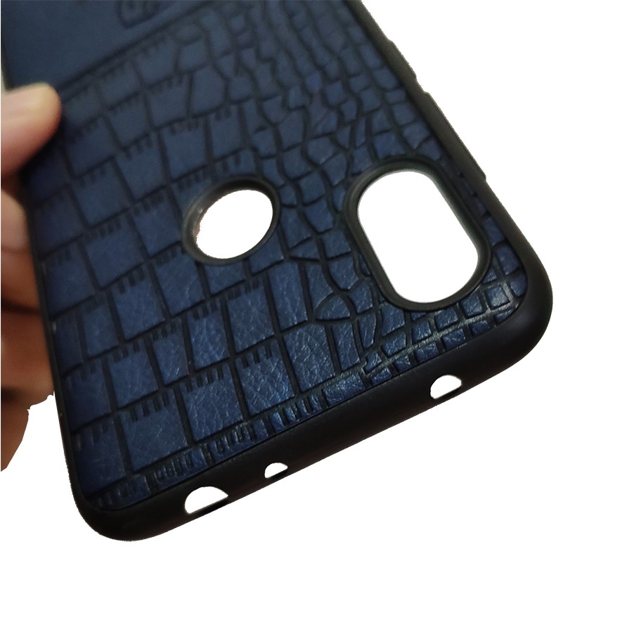 Ốp lưng dẻo Xiaomi Redmi Note 6 Pro giả da