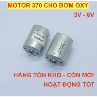 Motor mini 370 3v - 6v tốc độ chậm cho máy bơm oxy 370 - lk0413