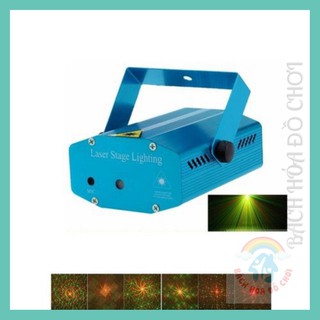 Đèn chiếu Sân Khấu Larer mini - nhấp nháy theo nhạc - Giá rẻ, chất lượng