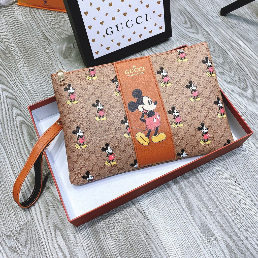 Clutch Thời Trang Nam Nữ Chuột Mickey Hottrend 2020