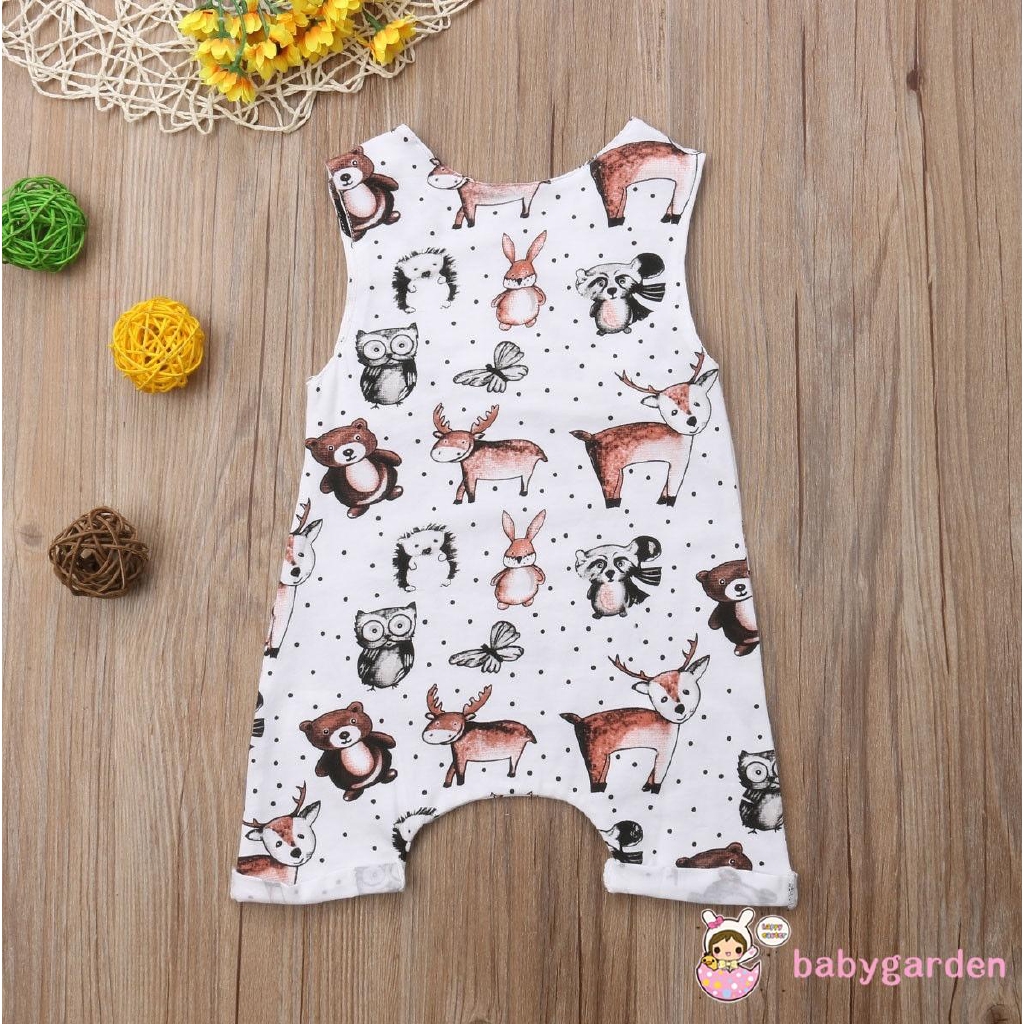 Jumpsuit Bodysuit Romper Liền Mảnh Vải Cotton Cho Các Bé Nhỏ Sơ Sinh