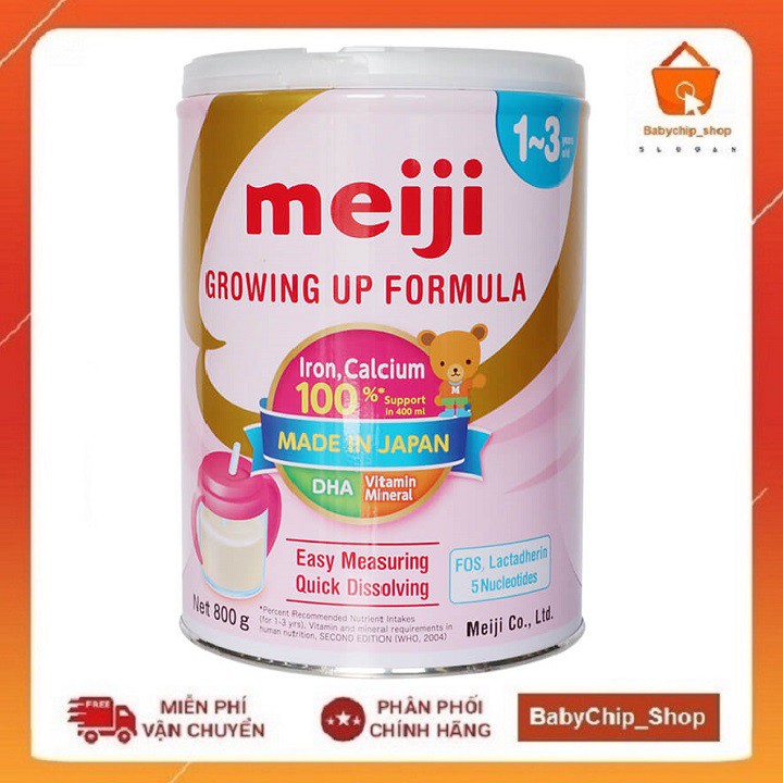 Sữa Meiji sỐ 3 800g Nhập Khẩu [Date 2024]