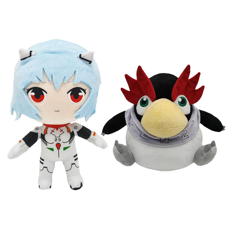 Búp Bê Nhồi Bông Hình Nhân Vật EVANGELION Dễ Thương