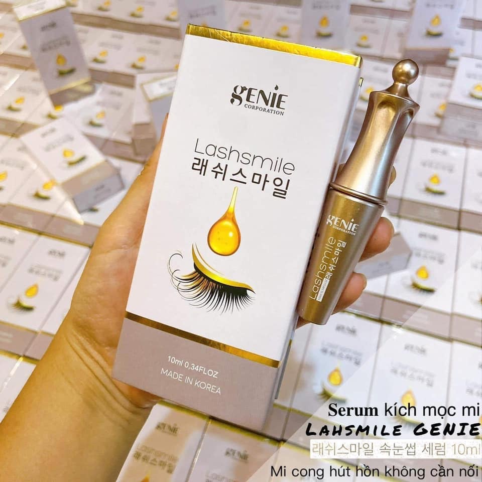 Serum kích mọc mi Lashsmile Genie 10ml Chính Hãng
