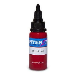 Mực xăm intenze tattoo ink bright red 30ml