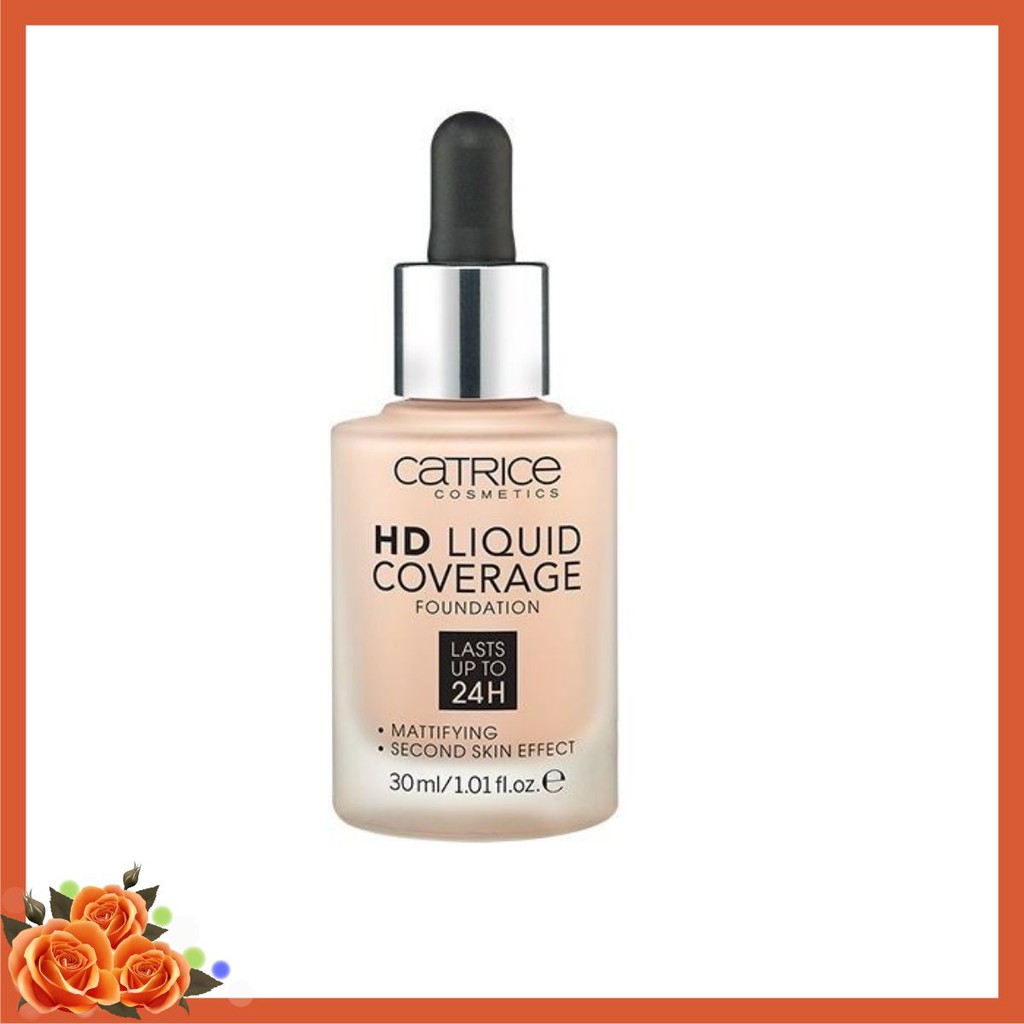 Kem nền CATRICE HD LIQUID COVERAGE FOUNDATION tone 010 và 020 | BigBuy360 - bigbuy360.vn