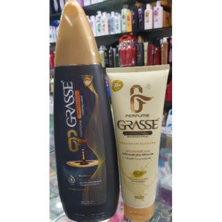 CẶP DẦU GỘI + DẦU XẢ GRASSE PHỤC HỒI VÀ NUÔI DƯỠNG TÓC