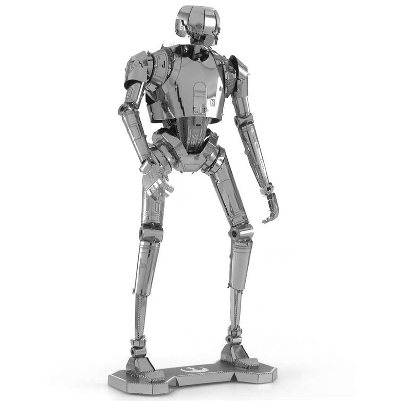 Mô hình 3D kim loại lắp ráp Robot K-2SO Star Wars [ Chưa Lắp ]