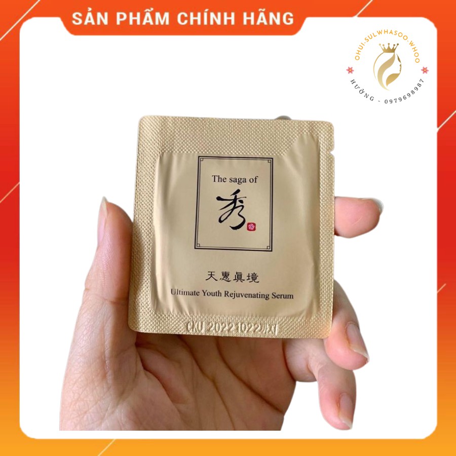 10g Tinh chất dưỡng da toàn diện serum Saga Ultimate chống lão hoá mờ thâm nám, giải quyết mọi vấn đề về da 1ml