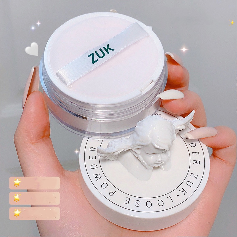 Phấn phủ kiềm dầu dạng bột ZUK Thiên thần nhỏ Mineral Powder 12g