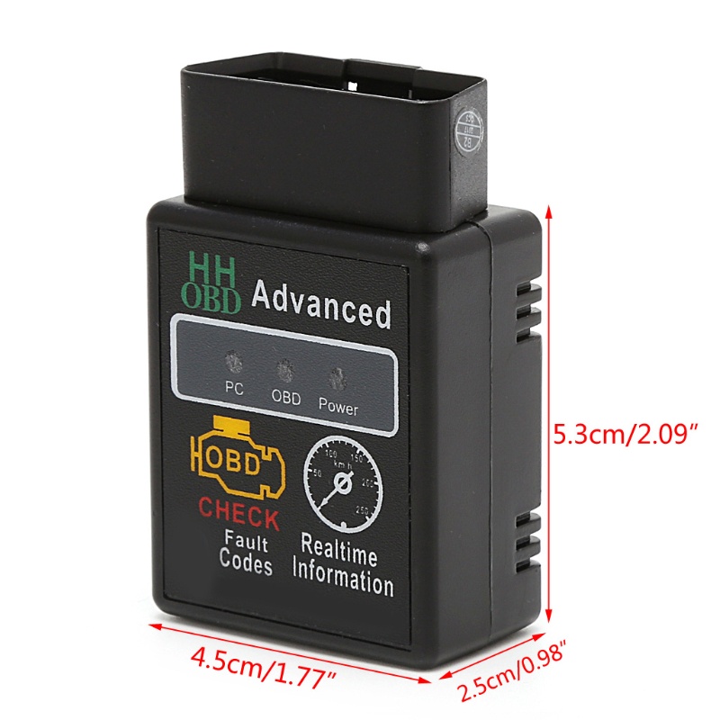 Thiết Bị Chẩn Đoán Lỗi Ô Tô SUN V2 1 OBD 2 OBD-II Kết Nối Bluetooth