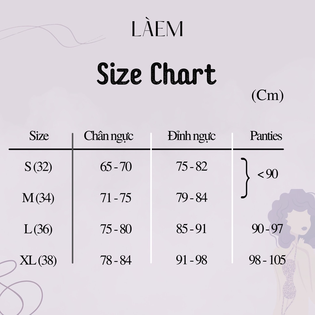 Set Đồ Lót Nâng Ngực Không Gọng 2 Kiểu Mặc Tiểu Thư Luna
