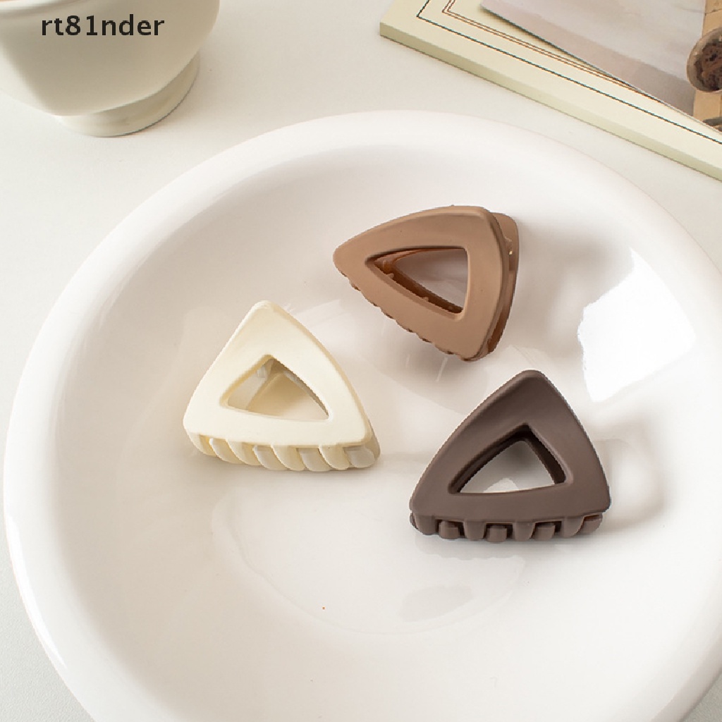 rt New Triangle Hairpin High Ponytail Clip Small Back Head Clip Headdress n