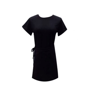 [order] Váy đen liền nơ eo