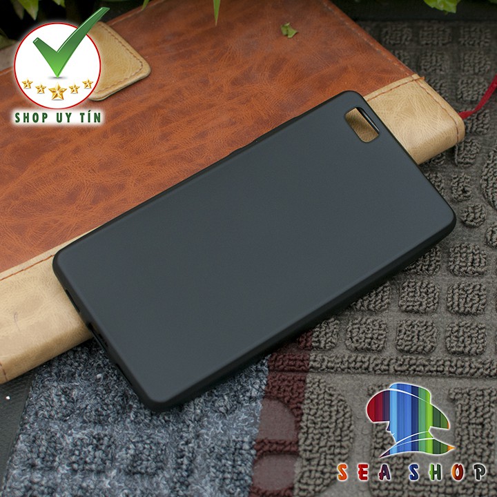 Ốp lưng Huawei P8 Lite (2015) silicon đen