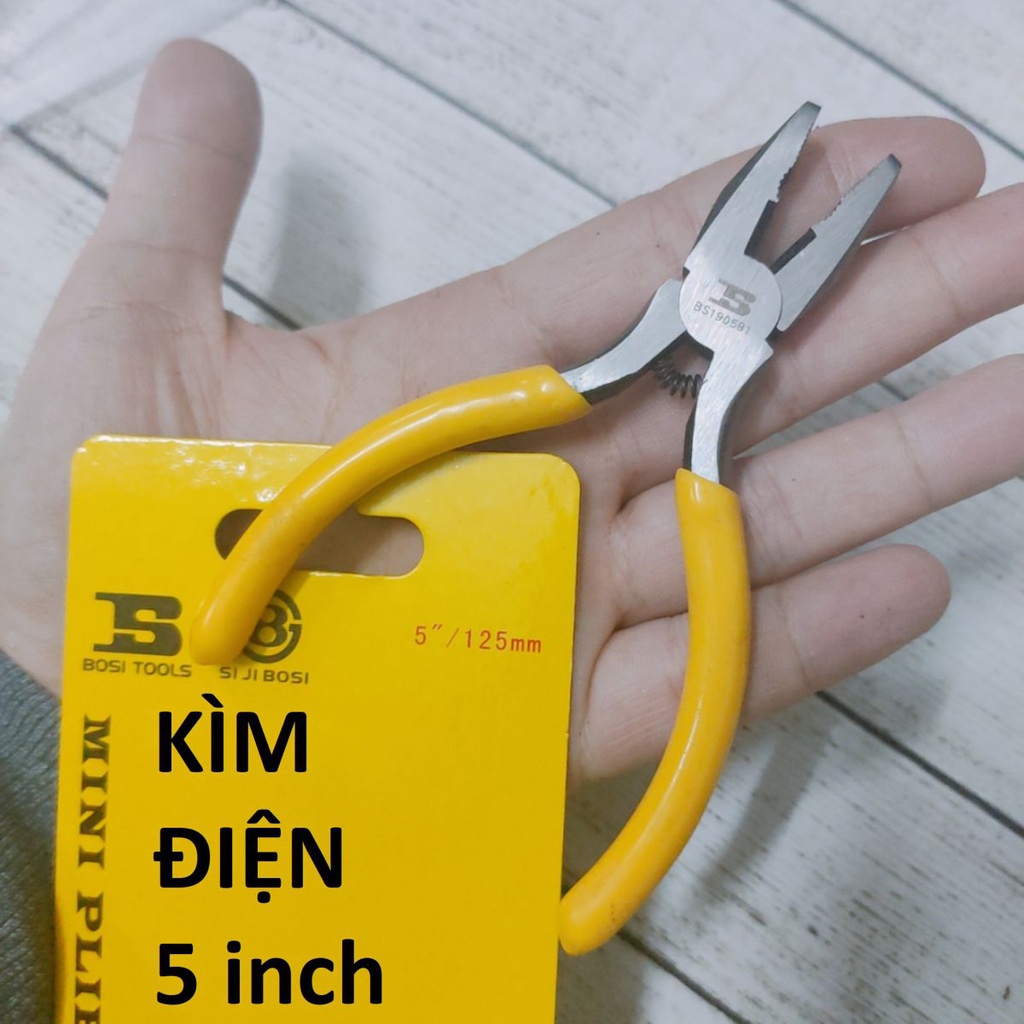 Kìm cắt 5 inch bosi xịn (d5bsx) (n5bsx) (c5bsx)