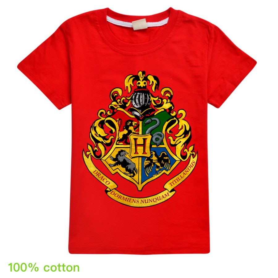 Áo Thun 100% Cotton In Hình Chủ Đề Harry Potter Thời Trang Hè 2020 Cho Nam