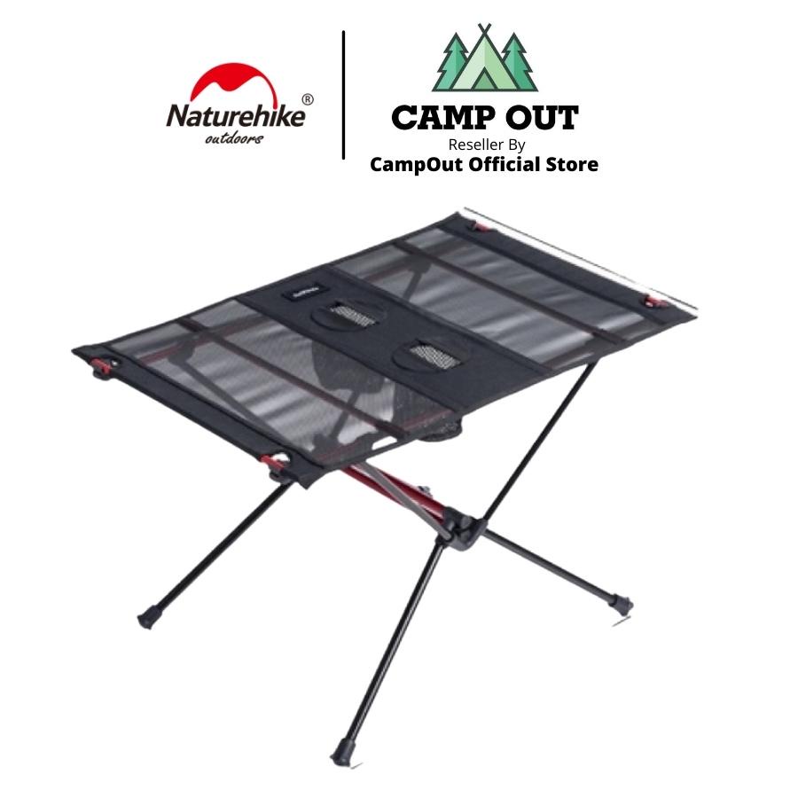 Naturehike Bàn dã ngoại campoutvn bàn naturehike xếp dã ngoại cắm trại du lịch dã ngoại bàn kệ vải xếp gấp A102