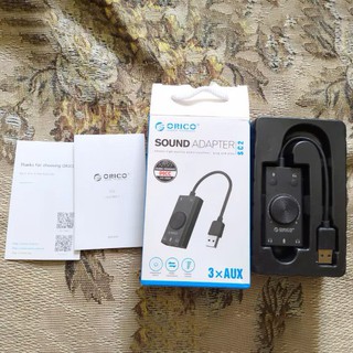 Sound card gắn cổng USB Orico SC2