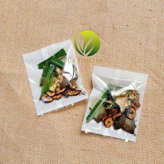 Gói trà sâm bí đao lá dứa đủ nguyên liệu set nhỏ dùng thử