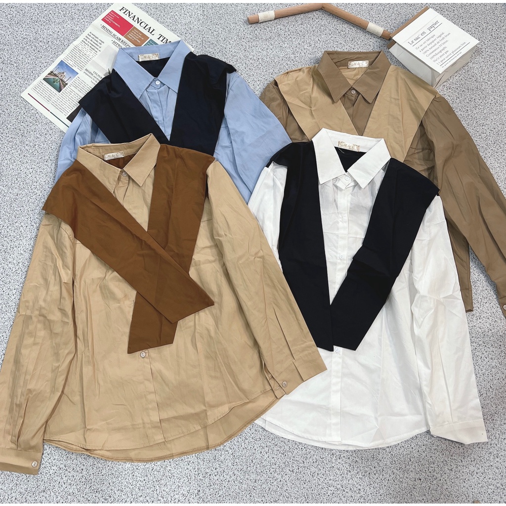 ÁO SƠMI CỔ VẠT XINH JAMOO