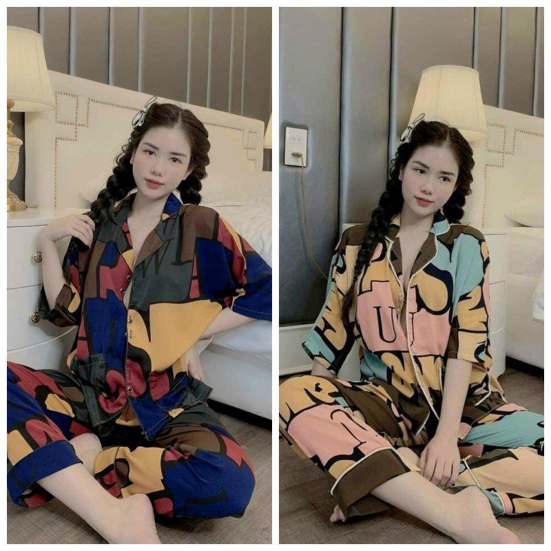 Bộ Pijama Nữ BÁO ĐỐM - Pyjama Lụa Mango Cánh Dơi   *MA-CD-BD  #Đồ Ngủ | Đồ Bộ Nữ | Váy Ngủ | Pizama -- | BigBuy360 - bigbuy360.vn