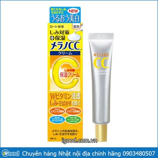 Kem dưỡng trị thâm trắng da cc melano cream 23gr
