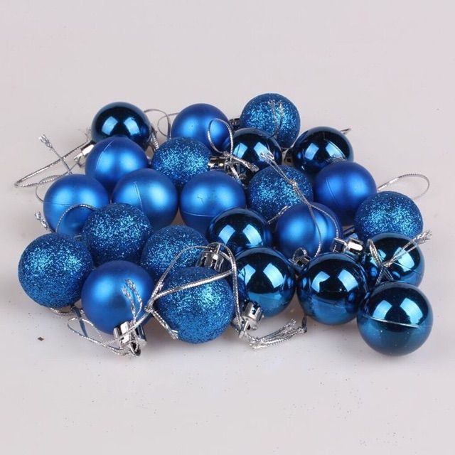 NOEL - TẾT : 6 - 10 TRÁI CHÂU 3CM & 4CM TRANG TRÍ NOEL, GIÁNG SINH, TẾT, cây thông, cây tùng.