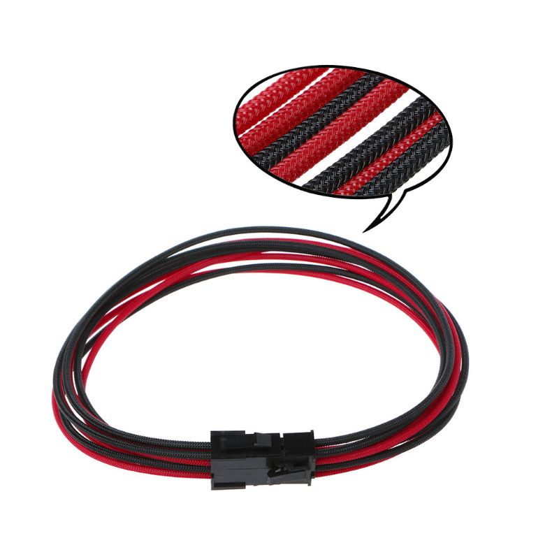 Dây Cáp Chia Cổng PCI-E 8pin Sang Cổng 8pin 40cm 18AW Chuyên Dụng Cho PC DIY