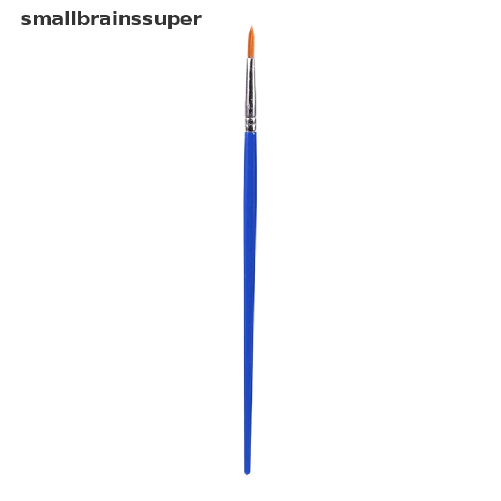 Set 10 Cọ Vẽ Màu Nước Đầu Tròn Bằng Nhựa Acrylic