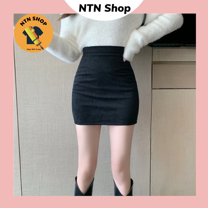 Chân Váy Ngắn dáng chữ A, Thun gân (al)