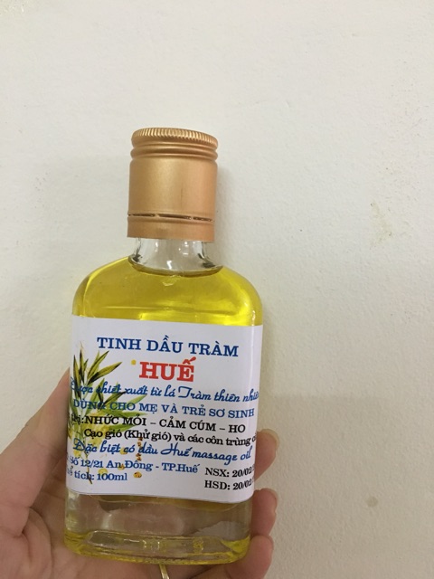 Shopee trợ giá 1 lọ tràm vàng Huế lọ 100ml