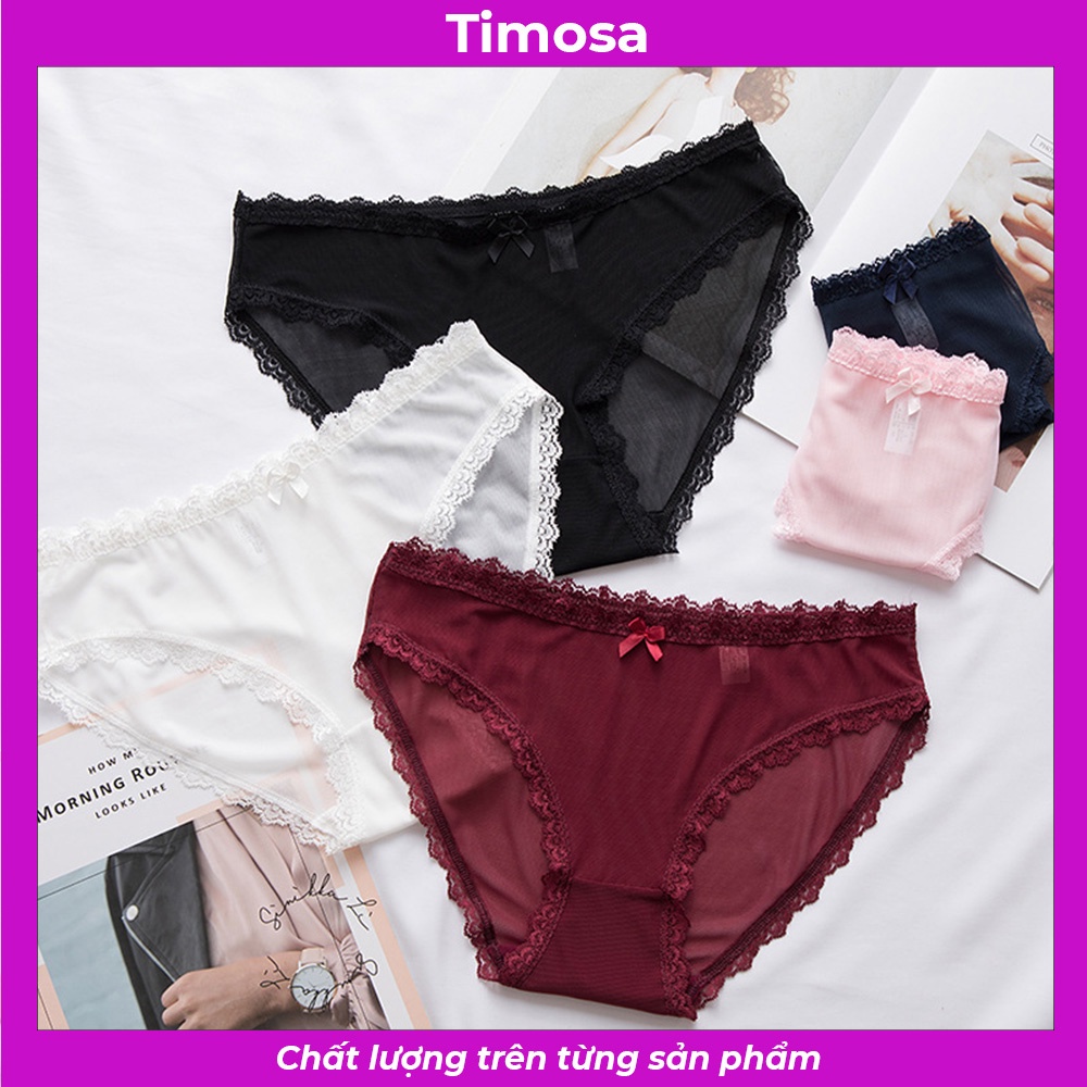 Quần lót nữ ren cao cấp kháng khuẩn sexy gợi cảm  ôm dáng không tạo hằn T0025 | BigBuy360 - bigbuy360.vn