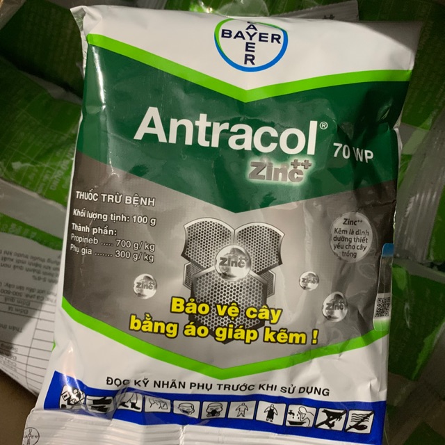 Thuốc trị bệnh cho hoa lan và cây trồng Antracol 100g