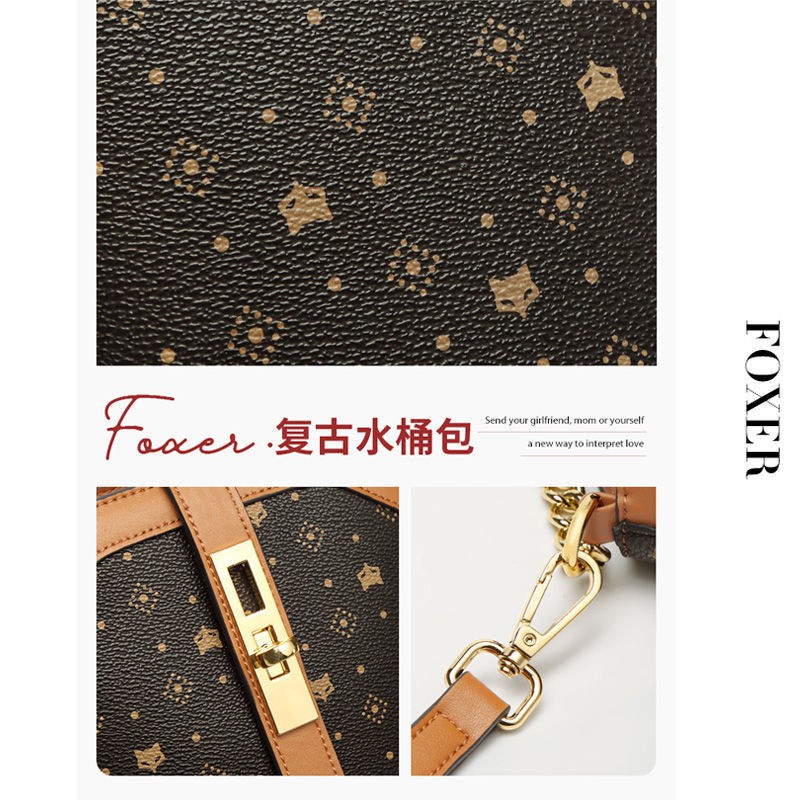 【Túi phụ nữ】Golden Fox túi nữ 2021 tân sinh viên đưa tin túi nhỏ dung tích lớn túi lưới màu đỏ túi trong túi đeo vai túi