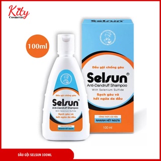 Dầu Gội Chống Gầu & Giảm Ngứa Da Đầu 100ml Selsun Anti-Dandruf Shampoo 100ml