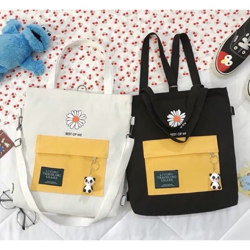 Túi Tote Hoa Cúc Hoa Mi Siêu Cưng