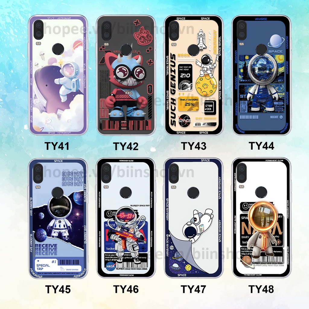 Ốp Vsmart Active 1 / Active 1 Plus / Active 1+ phi hành gia vũ trụ space.x siêu đẹp, thời trang