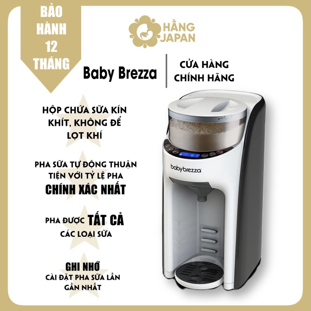 Máy pha sữa Baby Brezza Formula Pro hàng Mỹ